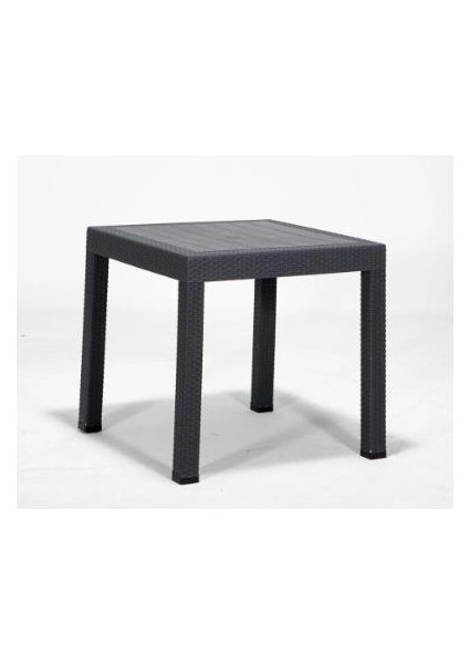 Rattan Masa -Antrasit- (Camsız)