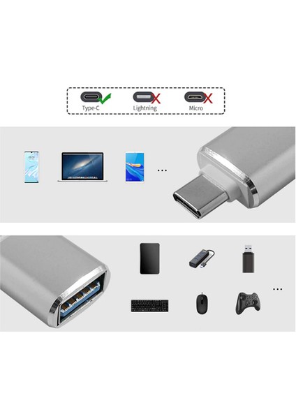 Ally USB Type-C Dönüştürücü Otg Adaptör