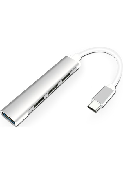 Ally S-803 4in1 Type-C To 4x Usb3.0 Hub Çoğaltıcı Çevirici Dönüştürücü Adaptör