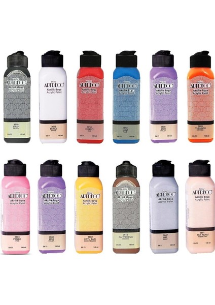 Akrilik Boya 500 Ml. 3621 Beyaz Çikolata