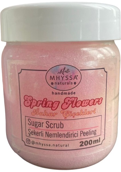 Bahar Çiçekleri Aromalı Vücut Peeling/ Spring Flowers Sugar SCRUB(200ML)