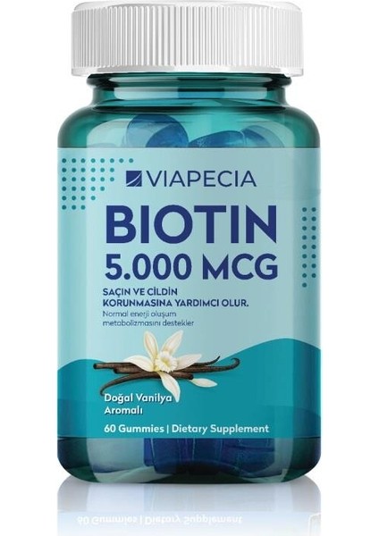 Biotin 5000 Mcg 60 Gummies