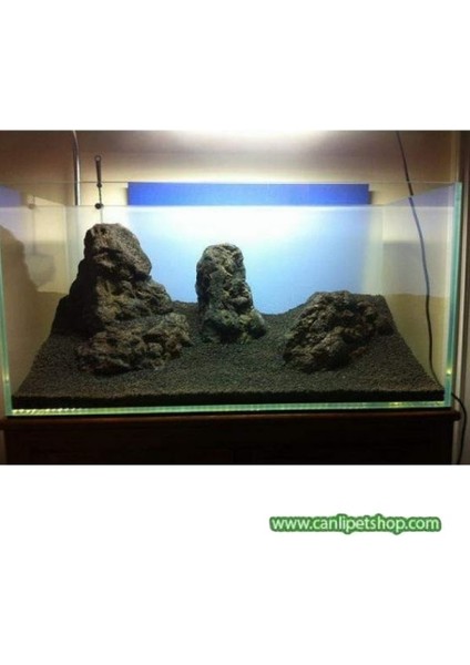 Dekoratif Doğal Lav Kaya Siyah (10X10) 10 Adet modelleri