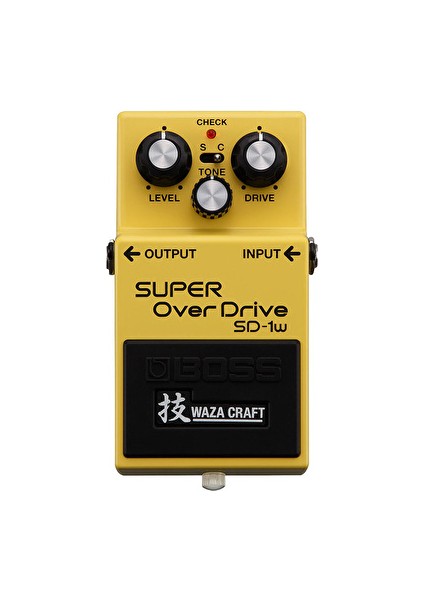 SD-1W Waza Craft Super Overdrive Pedal