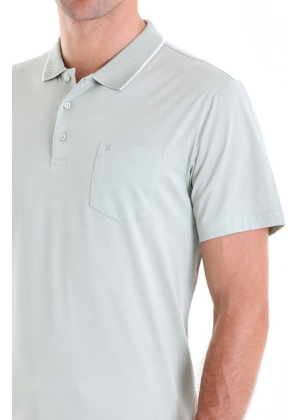 Çağla Ozp 112302 Kls. Cepli Polo Yaka Merserize T-Shirt (S-Xxl) indirimleri