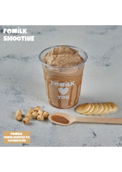 Fındık Sütü 1 L X4 Glutensiz Bitkisel Bazlı Laktozsuz Vegan Şekersiz
