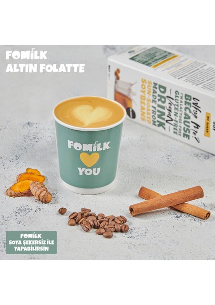 Soya Sütü 1 L X4 Glutensiz Bitkisel Bazlı Laktozsuz Vegan Şekersiz