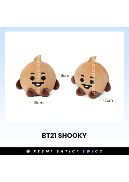 Swico Remado Bt 21 Shooky Sevimli Karikatür Peluş Oyuncak (Yurt Dışından)