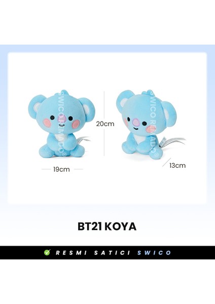 Bt 21 Koya Sevimli Karikatür Peluş Oyuncak (Yurt Dışından)