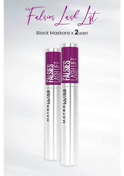 Maskara Falsies Lash Lift Black x 2 Adet