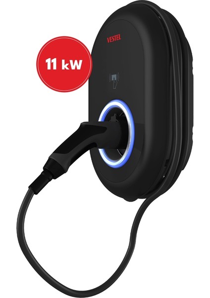 Elektrikli Araç Şarj Istasyonu EVC04 11KW Kablolu modelleri