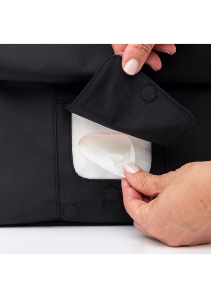 Anne Bebek Bakım Çantası Organizer Siyah indirimleri