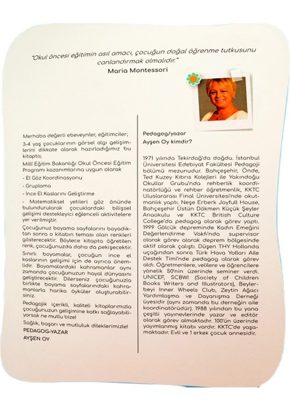 4+ Yaşöğrenerek Boyuyorum Şekillleri Tanıyalım Ktp - Ayşen Oy