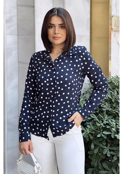 Laci Klasik Yaka, Uzun Kol, Digital Baskılı Kumaş, Regular Kalıp/kesim, Gömlek