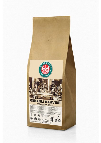 Mare Mosso Caffe Osmanlı Kahvesi -Sütlü Dibek Kahvesi- 1 Kg.