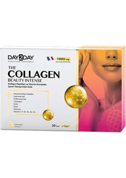 DAY2DAY The Collagen Beauty Intense Ananas Aromalı 30 Saşe