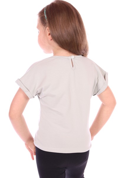 Toontoy Kız Bebek Tavşan Baskılı Nakışlı Tişört fiyatları