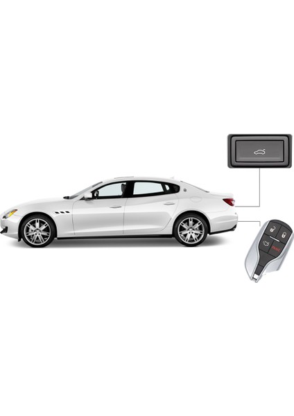 Maserati Quattroporte Elektrikli Bagaj Sistemi (2013)