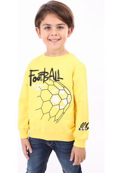 Toontoy Erkek Çocuk Baskılı Sweatshirt