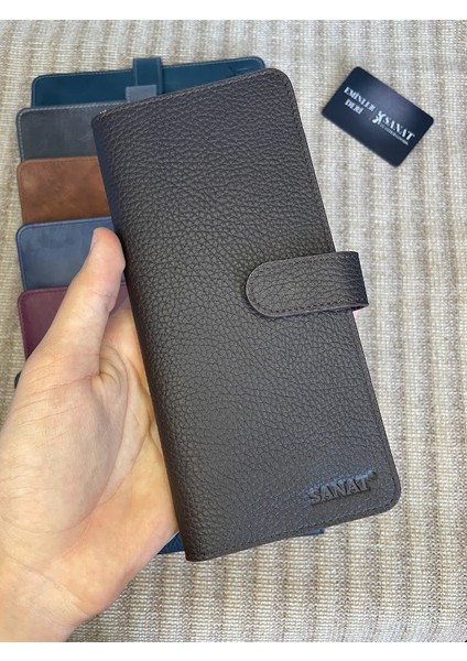 SL-2151 Fermuarlı Patlı Unisex Yeni Sezon Deri Cüzdan Sanat Leather fiyatları