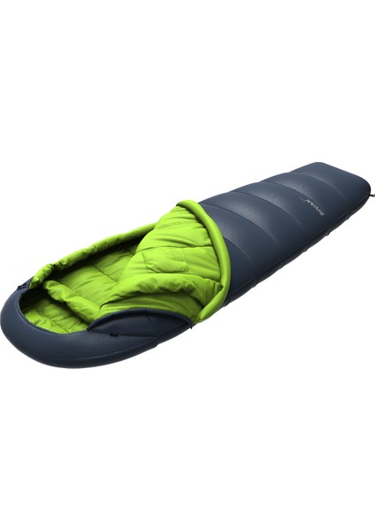 Bivak 240 Uyku Tulumu - Sol Midnight Navy/lime Green