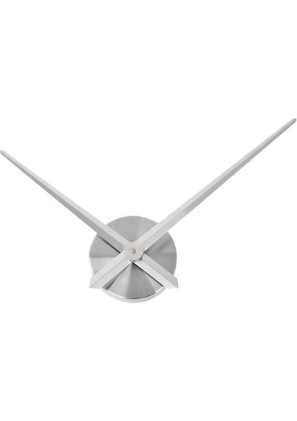 Diy Clock Büyük Boy 3D Dekoratif Duvar Saati