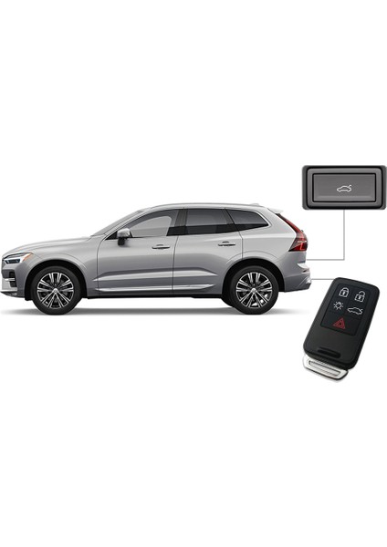 Volvo XC60 Elektrikli Bagaj Sistemi (2019)