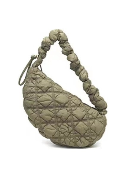 Casual Crossbody Dumpling Çanta Cloud Bubble Çanta (Yurt Dışından)