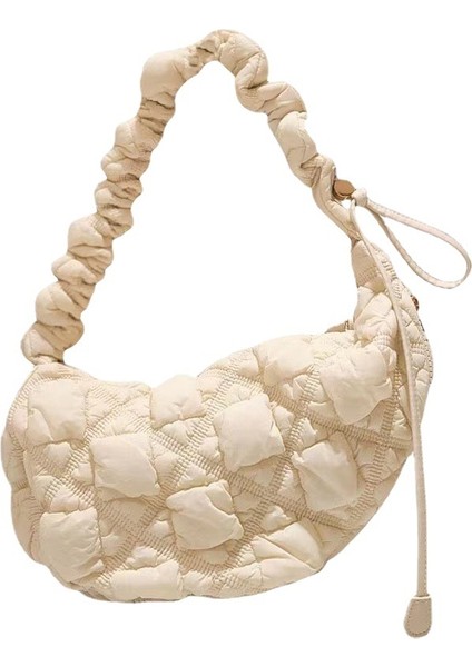 Casual Crossbody Dumpling Çanta Cloud Bubble Çanta (Yurt Dışından)