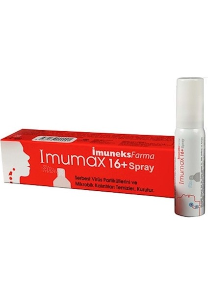 Imumax 16+ Boğaz Spreyi