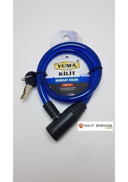 Yuma Bisiklet Kilidi Orta 1 0 Rh (-) Siyah