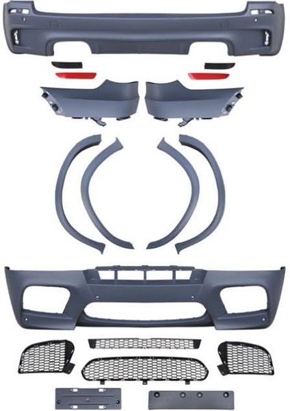 Bmw X5 Serisi E70 Lci X5M Body Kit 2011-2014