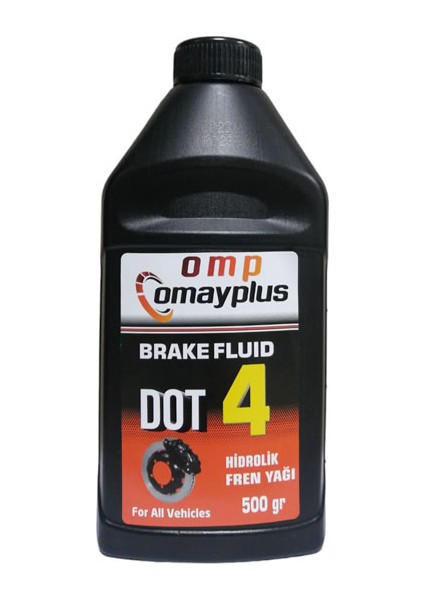 Omayplus Dot 4 Fren Hidrolik Yağı 500 ml