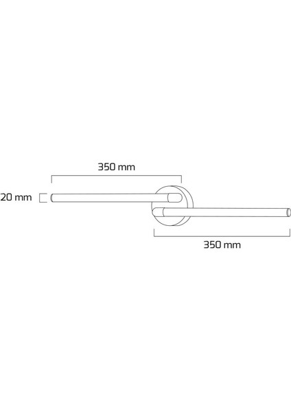 12W Dekoratif LED Aplik - 4209