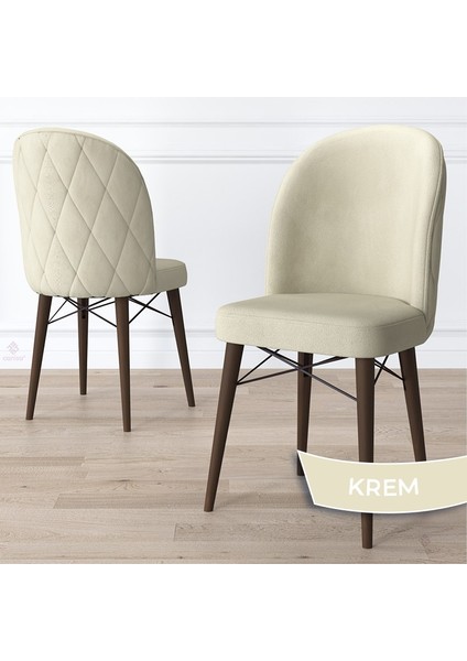 Concept Rut Serisi Açılabilir 80X132 Barok Ahşap Desen Mutfak Masası Takımı 4 Sandalye 1 Bench