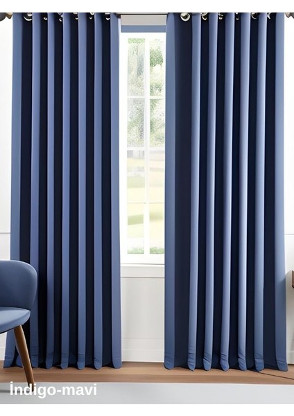 Curtain Blackout Karartma 1/2 Pileli Fonluk Blackout 1/2 Pileli