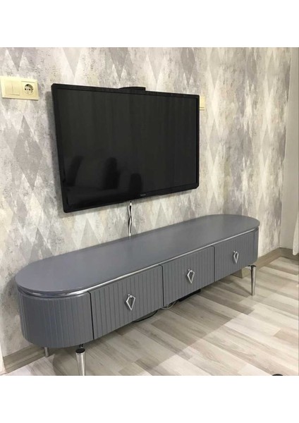 Desingtv Sehpası 200 cm Antrasit
