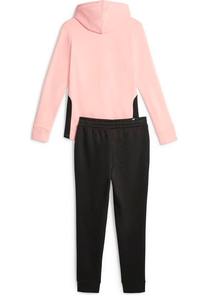 Classic Hooded Fl Cl Kadın Pembe Eşofman Takımı modelleri