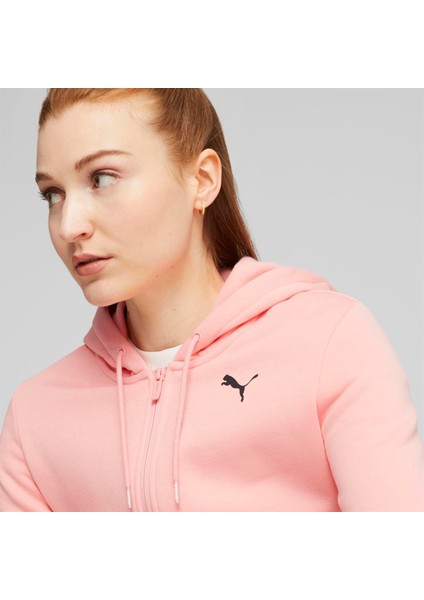 Classic Hooded Fl Cl Kadın Pembe Eşofman Takımı indirimleri