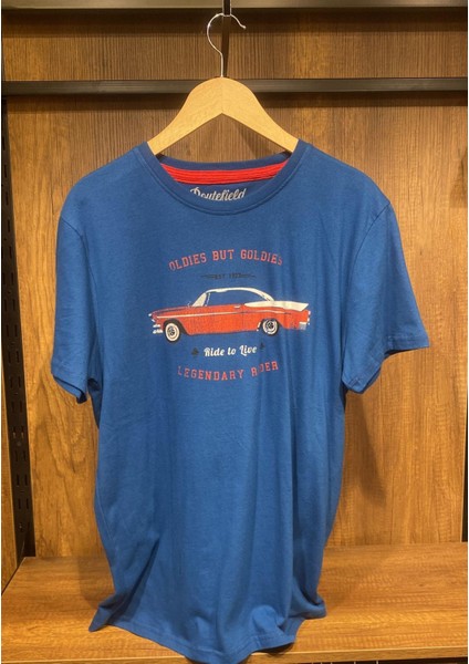 Thru Renkli Erkek T-shirt RFTHRU23-079