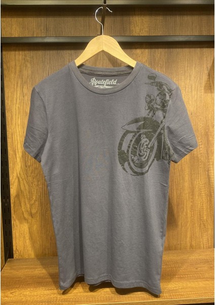 Tuning Antrasit Erkek T-shirt RFTUNING23-23292