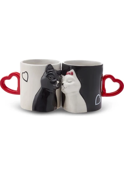 Love Cat 2'li Kupa 310 ml