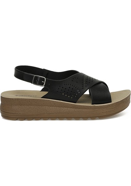 164439.Z3FX Siyah Kadın Comfort Sandalet