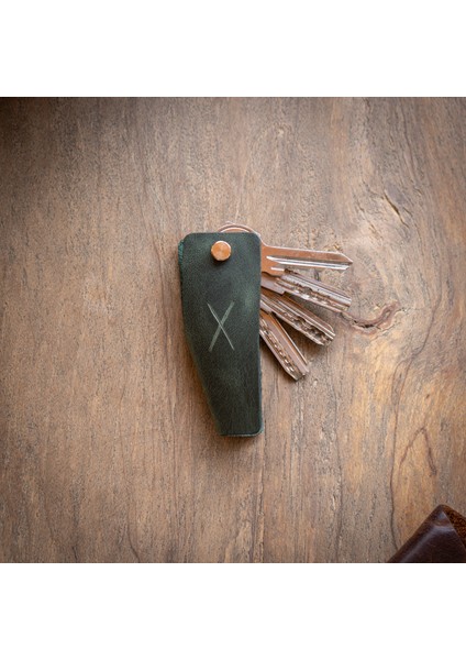 Deri Anahtarlık V Model Kolay Kullanım Eşsiz Tasarım