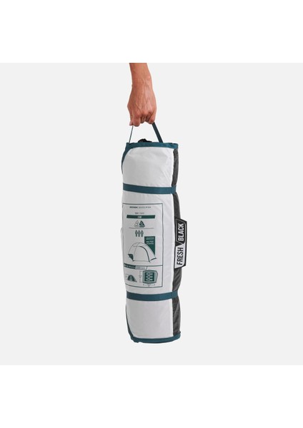 Quechua 3 Kişilik Kamp Çadırı - MH100 Fresh & Black