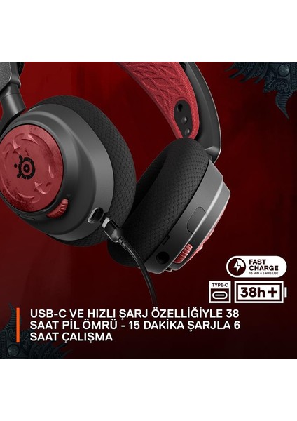 Steelseries Arctis Nova 7 Wireless Diablo Iv Edition Kulaklık