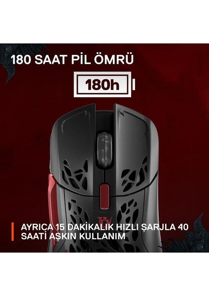 Aerox 5 Wireless Diablo Iv Edition Mouse