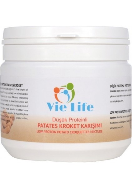 Vie Life Düşük Proteinli Patates Kroket  300 gr