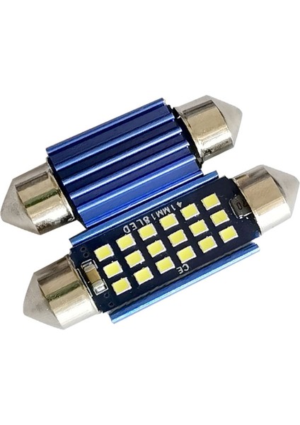 Dekoratif LED Ampul 18SMD Canbus 41MM Sofit Ampul Beyaz/ LAAM871