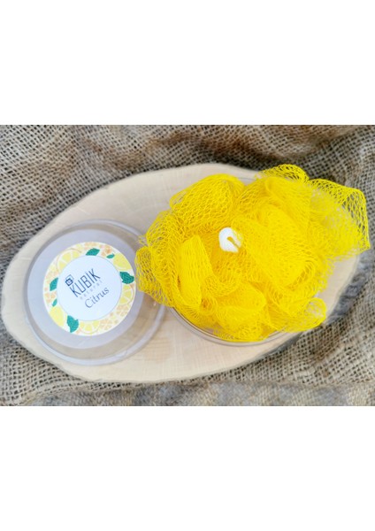 - Citrus Turunçgiller Kokulu Cupcake Tasarım Banyo Lifli Sabun 120gr fırsatları